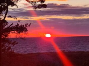 Sonnenuntergang an der Ostsee